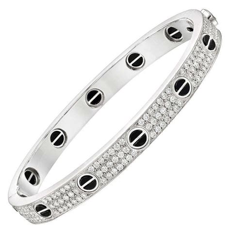 cartier black love bracelet|cartier love bracelet unisex.